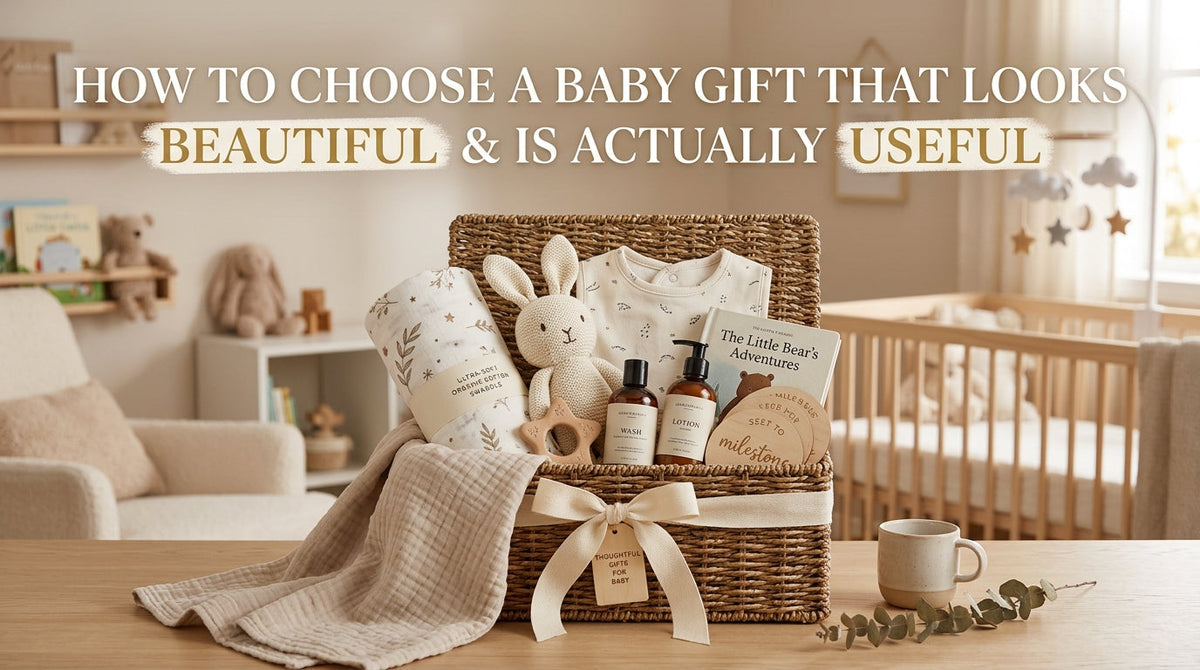 How to Choose a Baby Gift That Looks Beautiful and Is Actually Useful