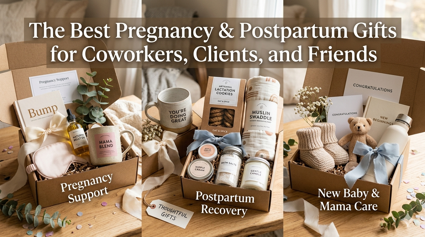 The Best Pregnancy & Postpartum Gifts for Coworkers, Clients, and Friends