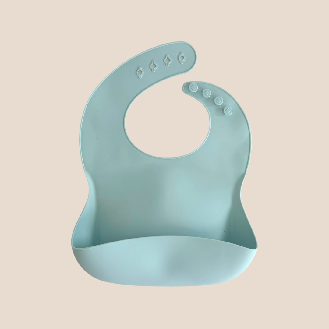 EcoBuddy Silicone Bib – Baby Safe & Mess-Free