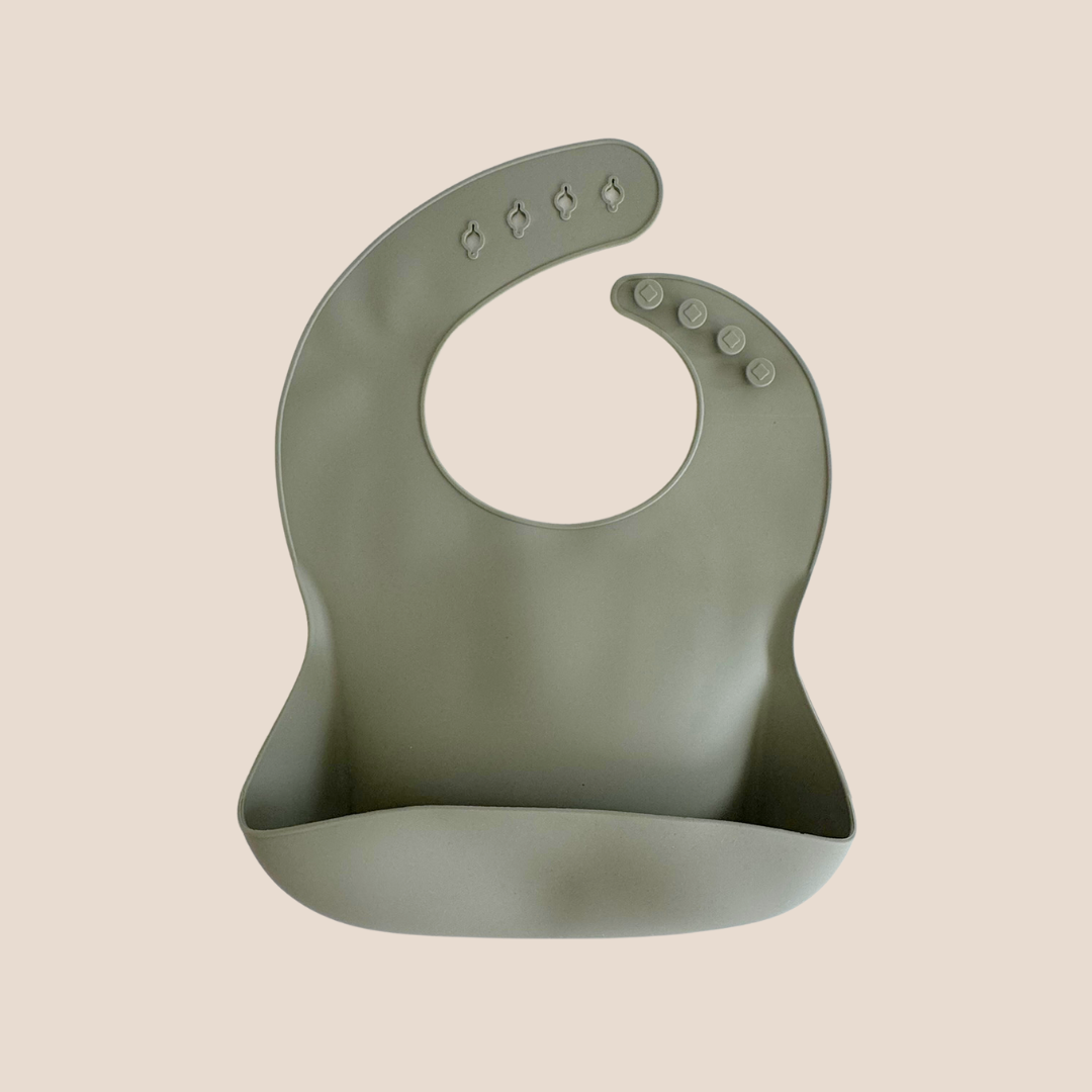 EcoBuddy Silicone Bib – Baby Safe & Mess-Free