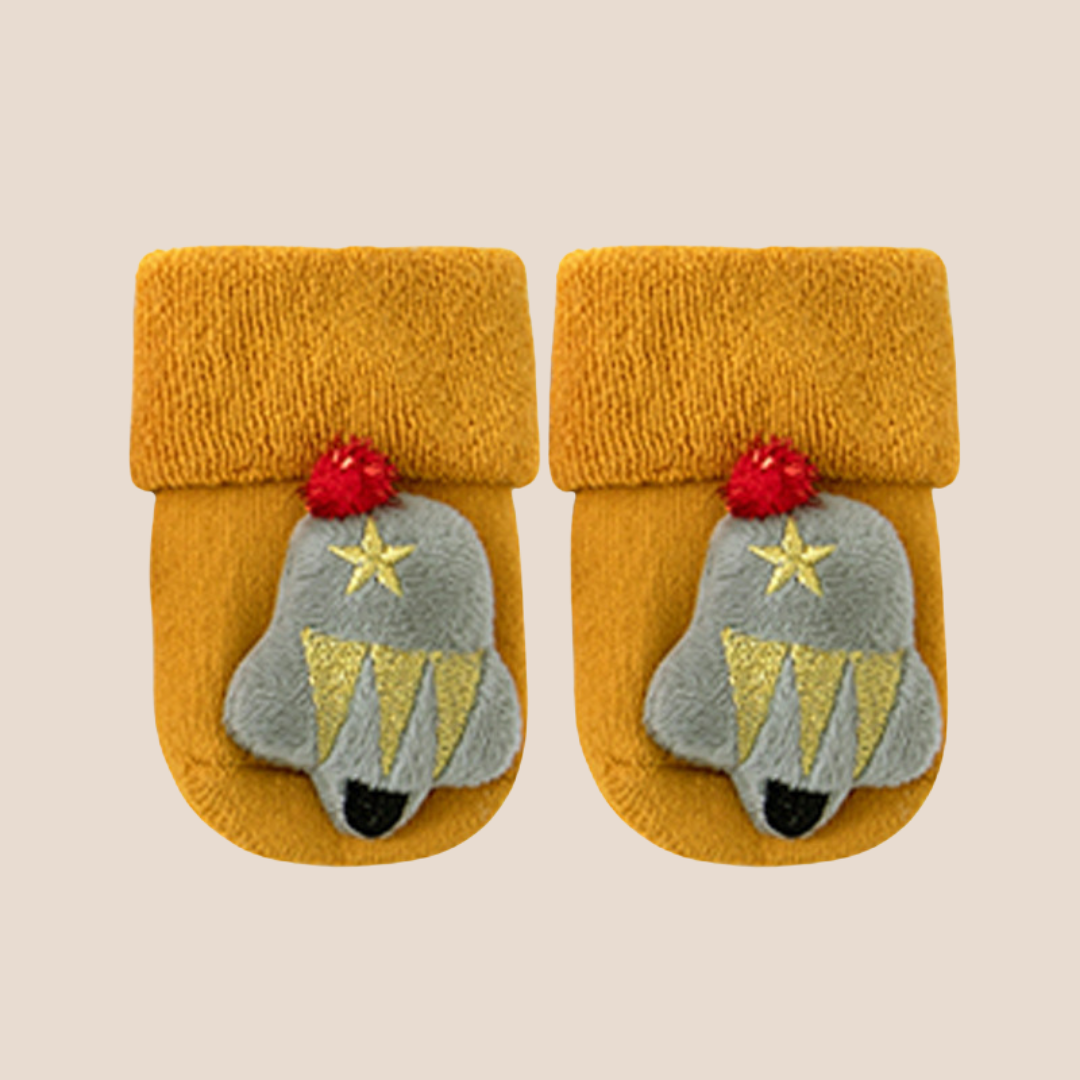 Baby Boy & Girl Christmas Cotton Boot Socks