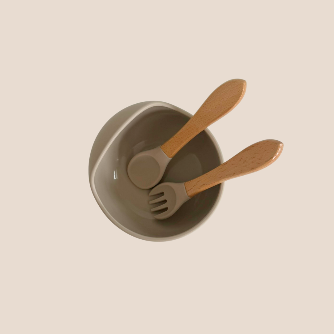 Little Bites Silicone Bowl Set – Baby Safe & Spill-Free