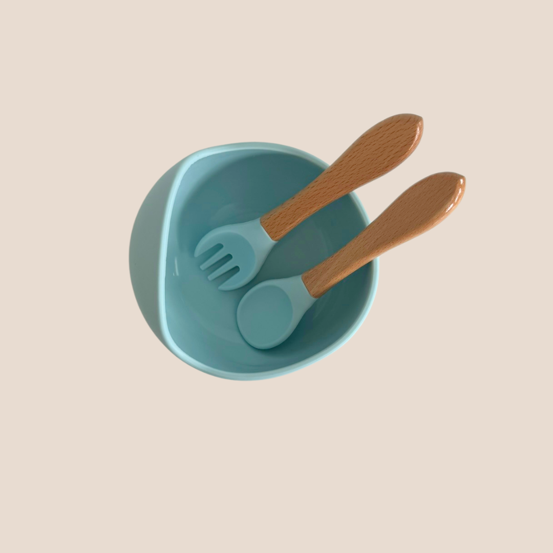 Little Bites Silicone Bowl Set – Baby Safe & Spill-Free