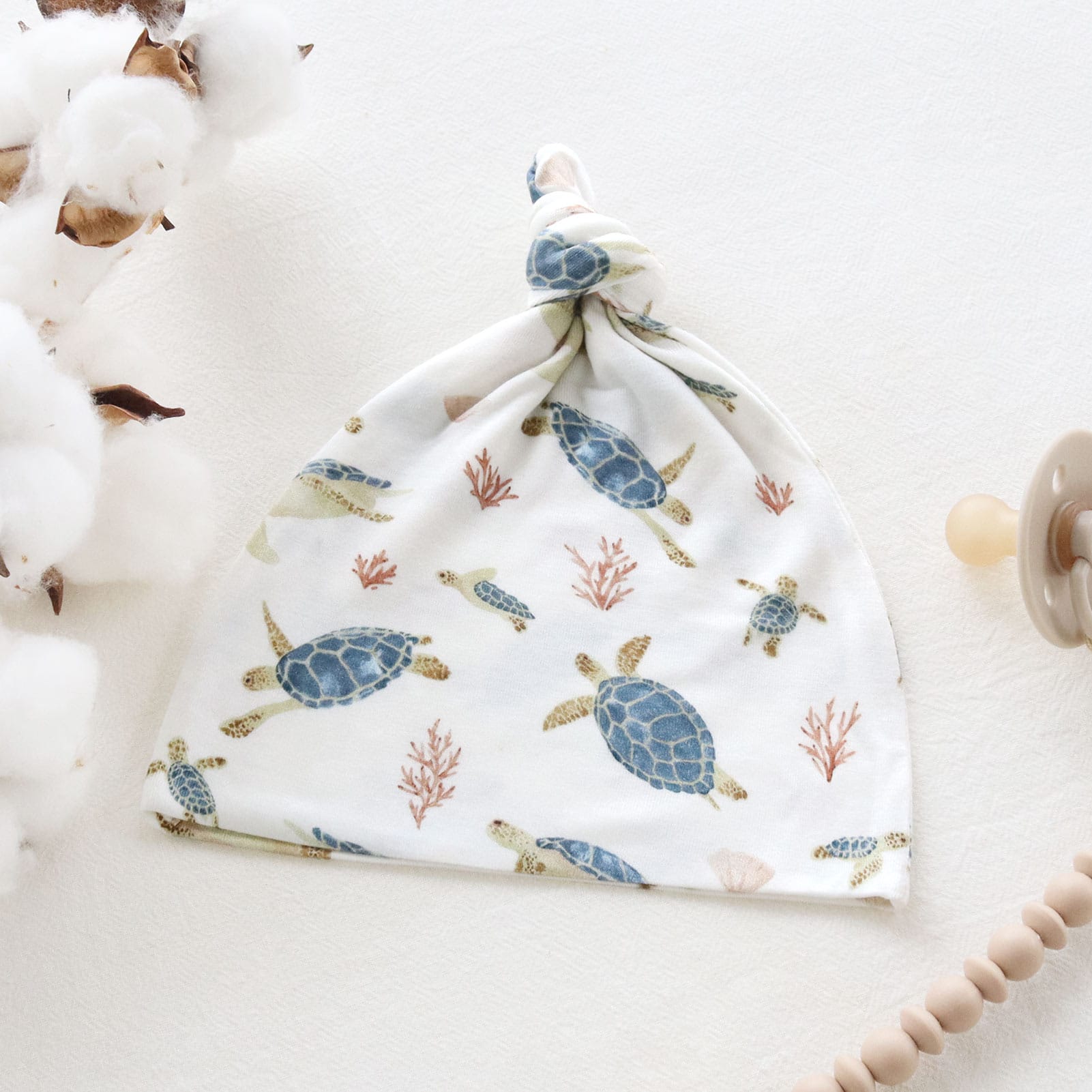 Cotton Craft bamboo cotton blanket Organic Bamboo Cotton Baby Swaddle Gift Set with Hat & Wooden Birth Card Personalized and custom baby gifts