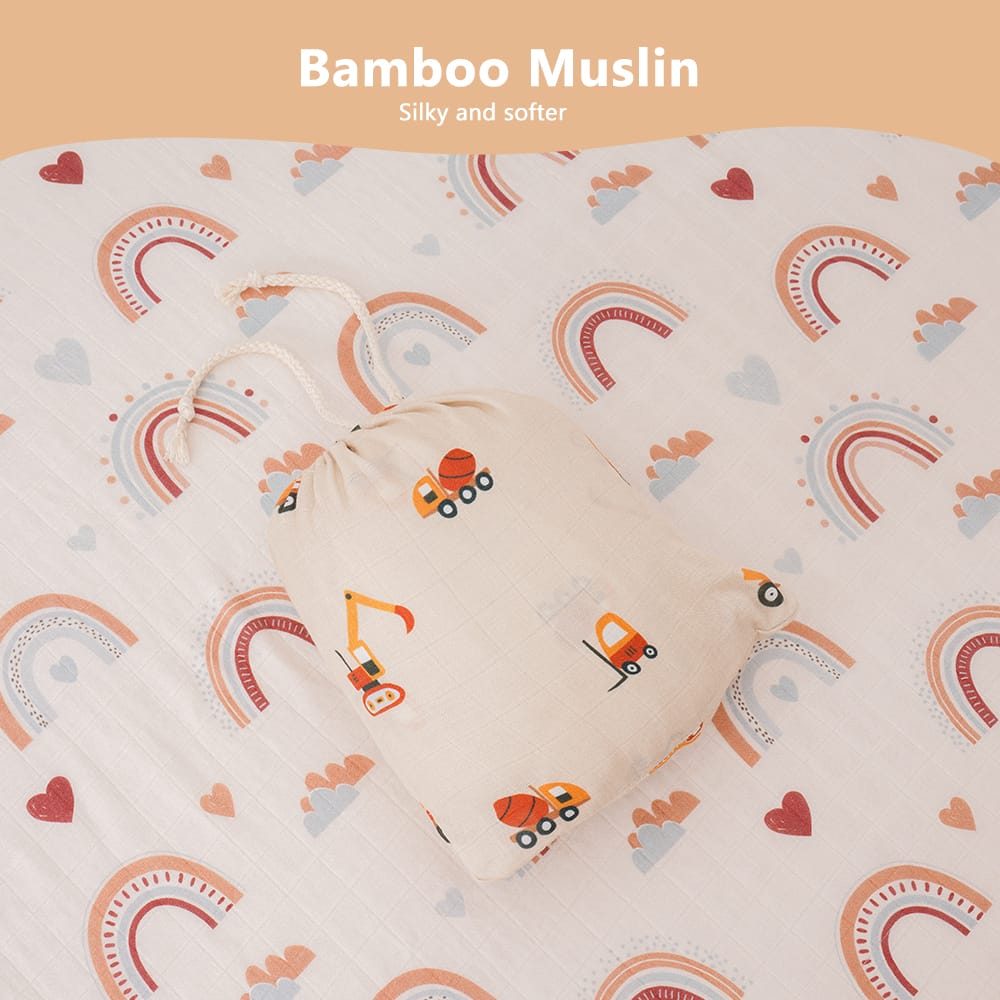 Cotton Craft Bamboo Crib Sheets Bamboo Fitted Crib Sheets Personalized and custom baby gifts