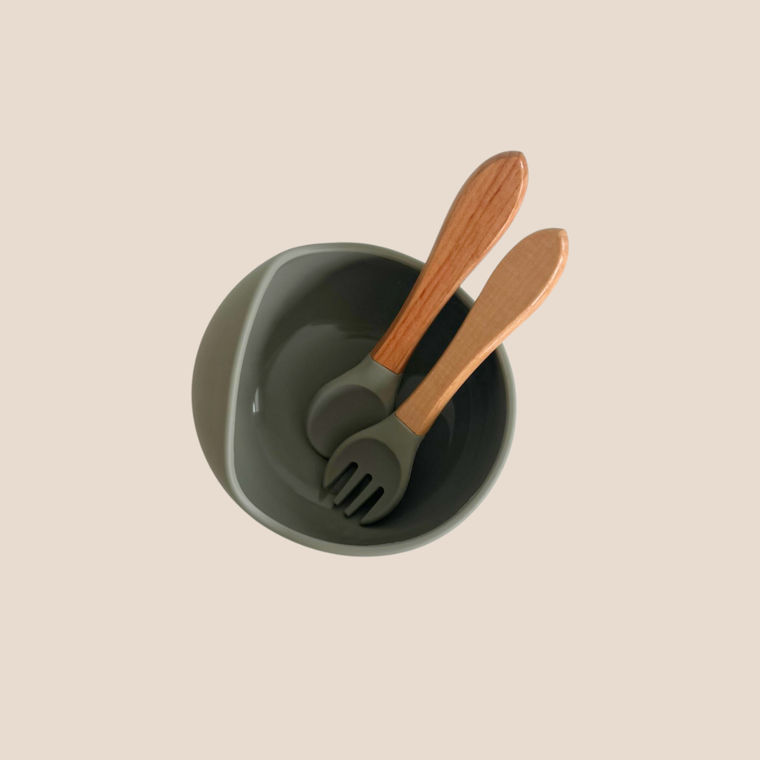 Little Bites Silicone Bowl Set – Baby Safe & Spill-Free