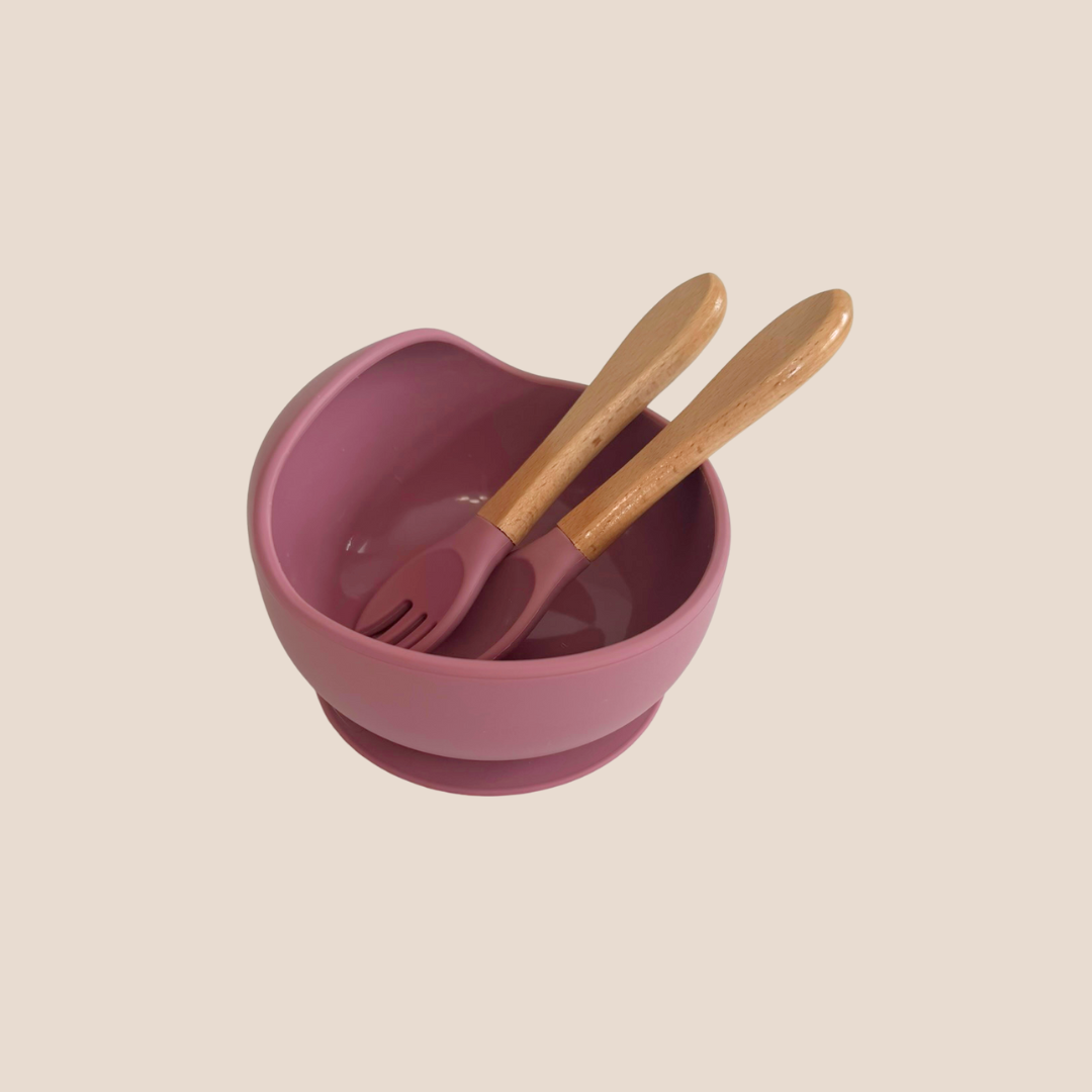 Little Bites Silicone Bowl Set – Baby Safe & Spill-Free