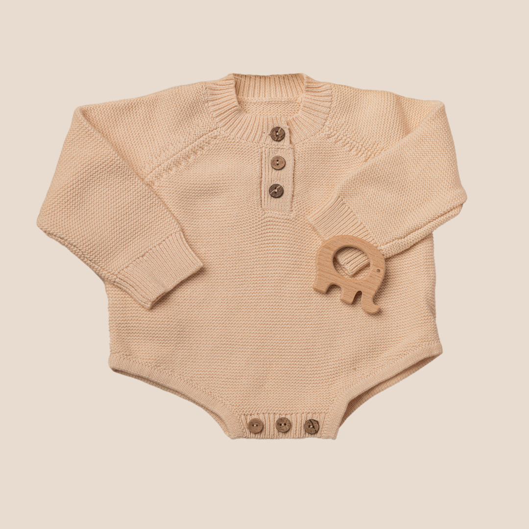Snuggle Baby Romper & Hat Set 0-6 Months
