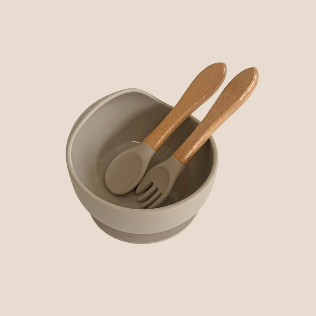 Little Bites Silicone Bowl Set – Baby Safe & Spill-Free