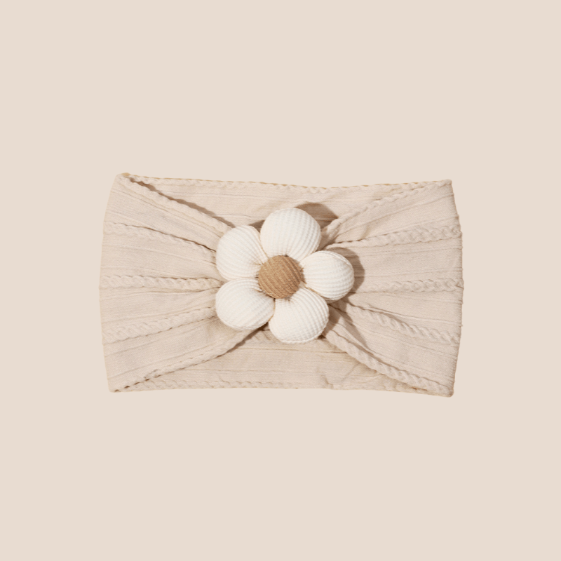 Daisy Bloom Cotton Baby Headband