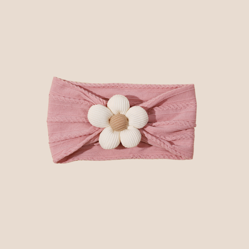Daisy Bloom Cotton Baby Headband