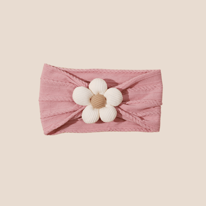 Cotton Craft baby apparel Daisy Bloom Cotton Baby Headband Personalized and custom baby gifts