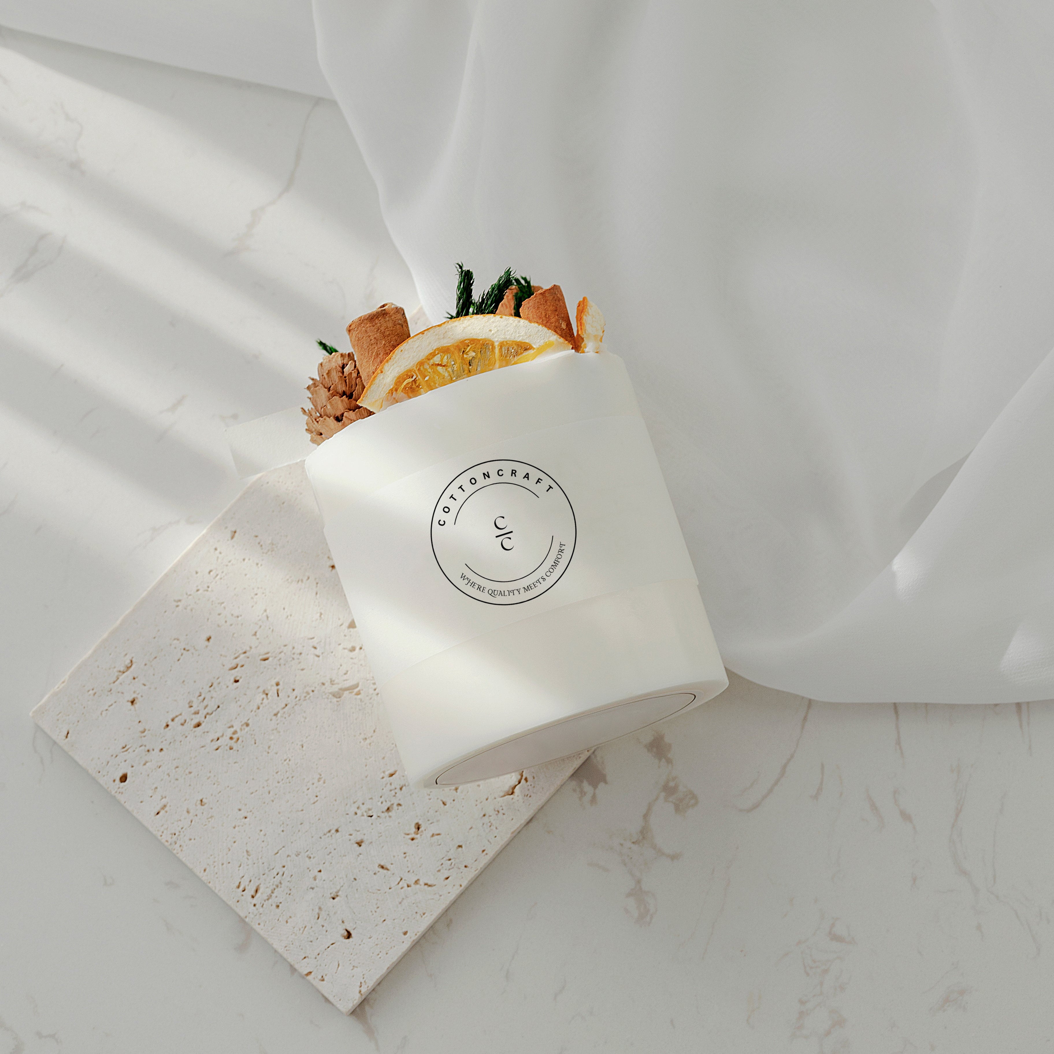 Luxury Soy Wax Aromatherapy Candle – Natural Floral & Fruity Scents