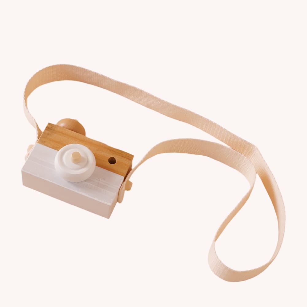 Cotton Craft Baby Toy Little Lens Wooden Baby Toy Camera Personalized and custom baby gifts