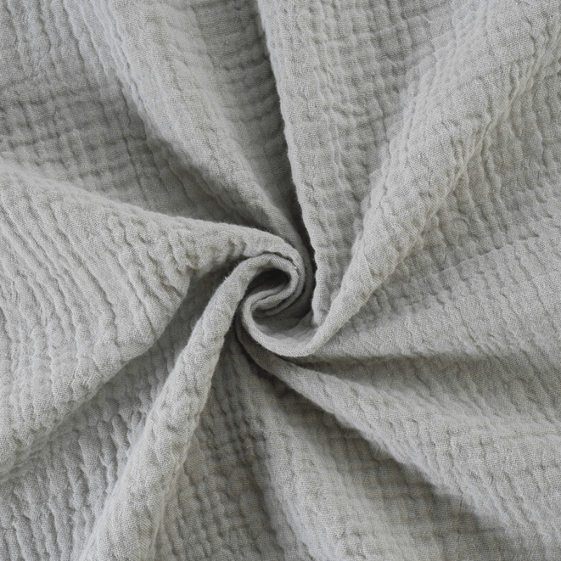 Cotton Craft 100% Cotton baby swaddle Fringed Muslin Cotton Baby Swaddle Blanket – Cloud Grey Personalized and custom baby gifts