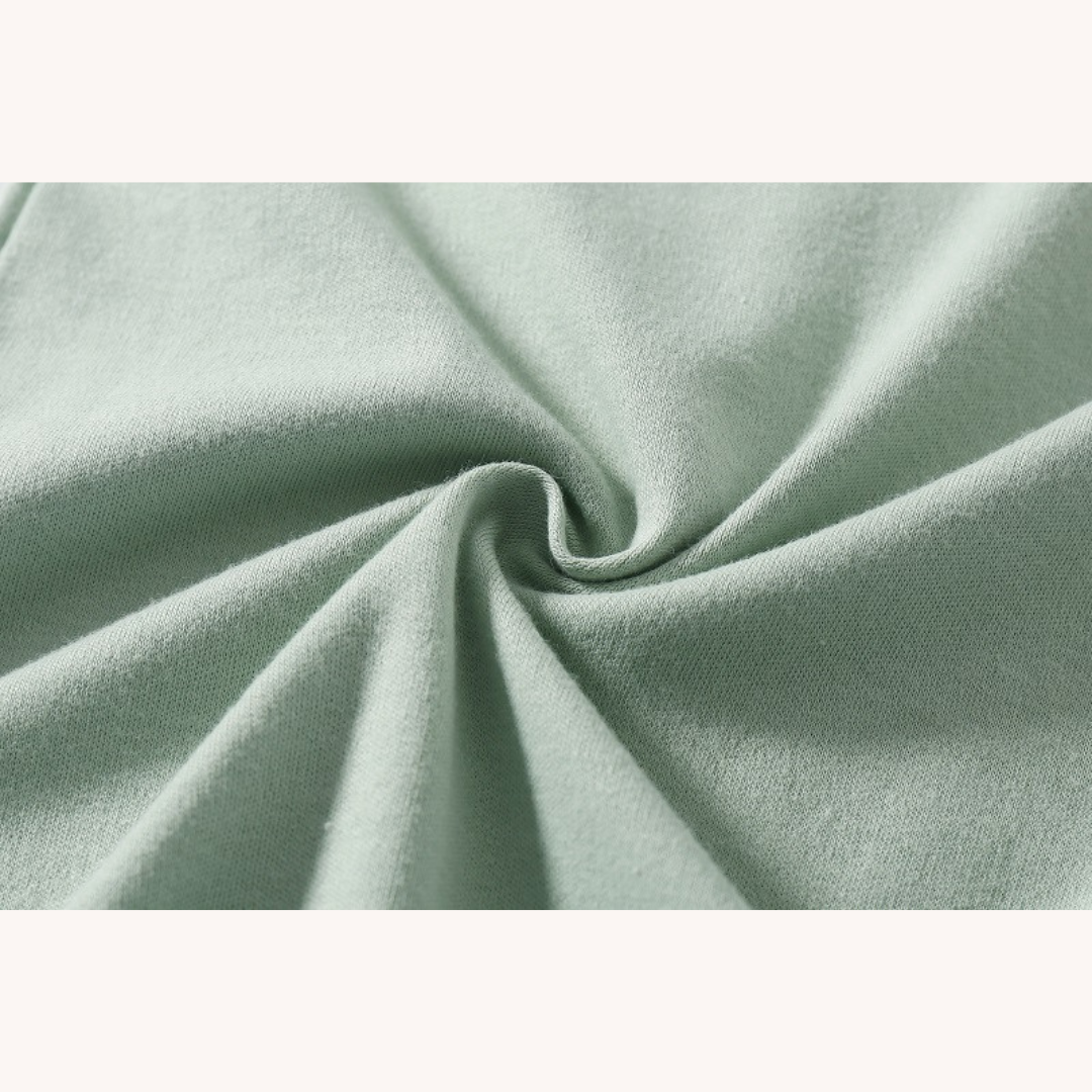 Cotton Cloud Newborn Baby Knotted Gown & Beanie Set