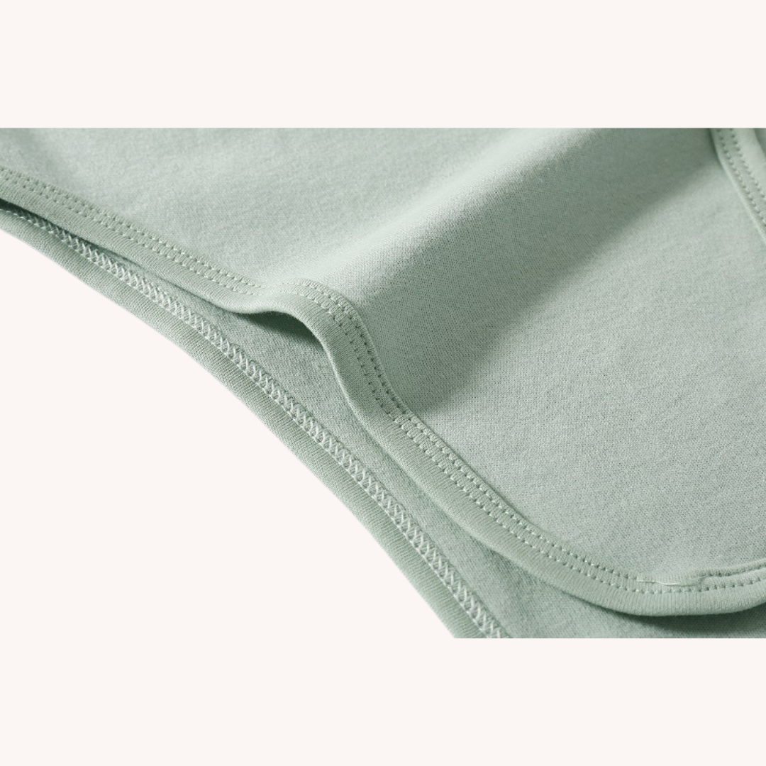 Cotton Cloud Newborn Baby Knotted Gown & Beanie Set