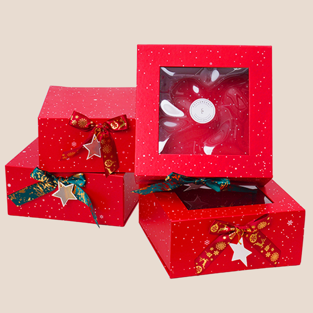 Christmas Peekaboo Baby Gift Boxes