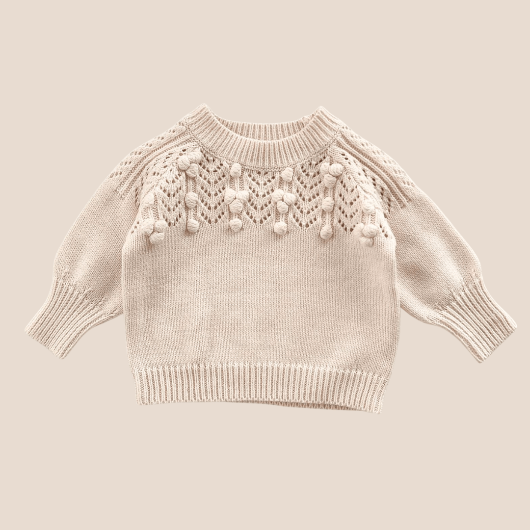 Cotton Craft baby apparel Heirloom Knit Sweater & Skirted Bloomer Gift Set | 3–6 Months Personalized and custom baby gifts