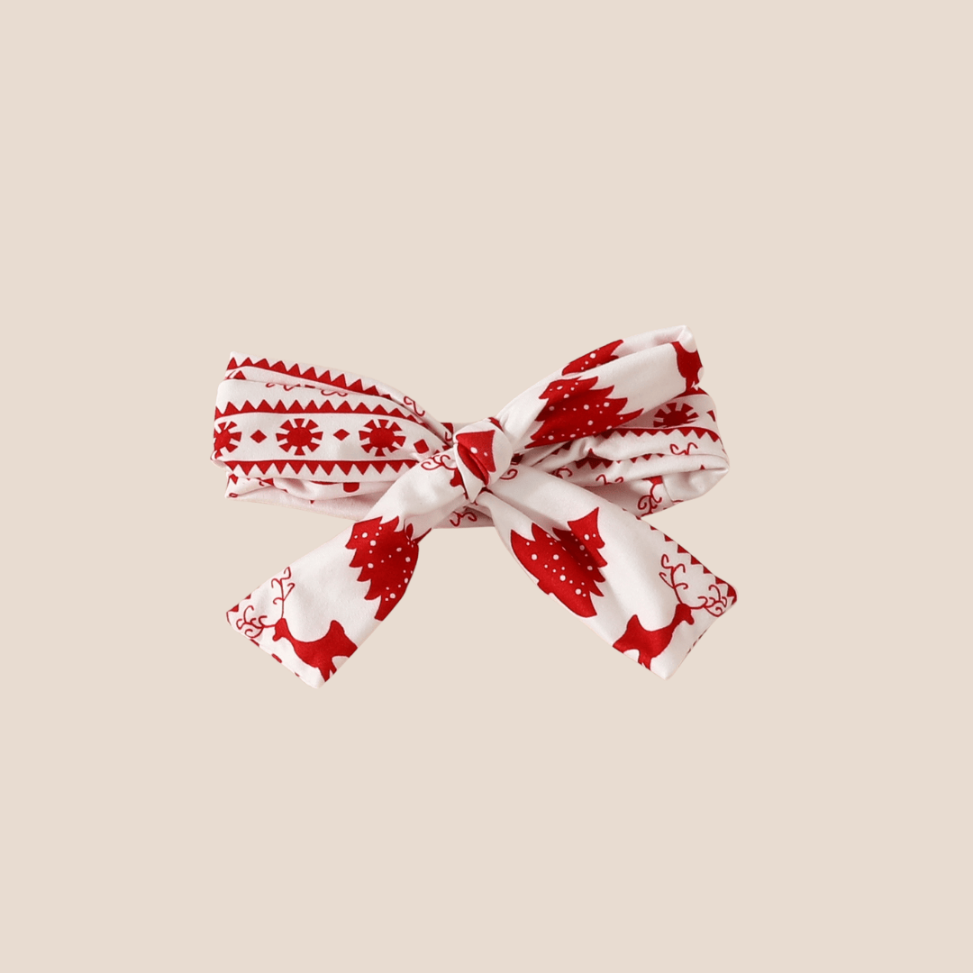 Cotton Craft baby apparel Holiday Joy Ruffle Baby Romper & Headband Set | 3-6 Months Personalized and custom baby gifts