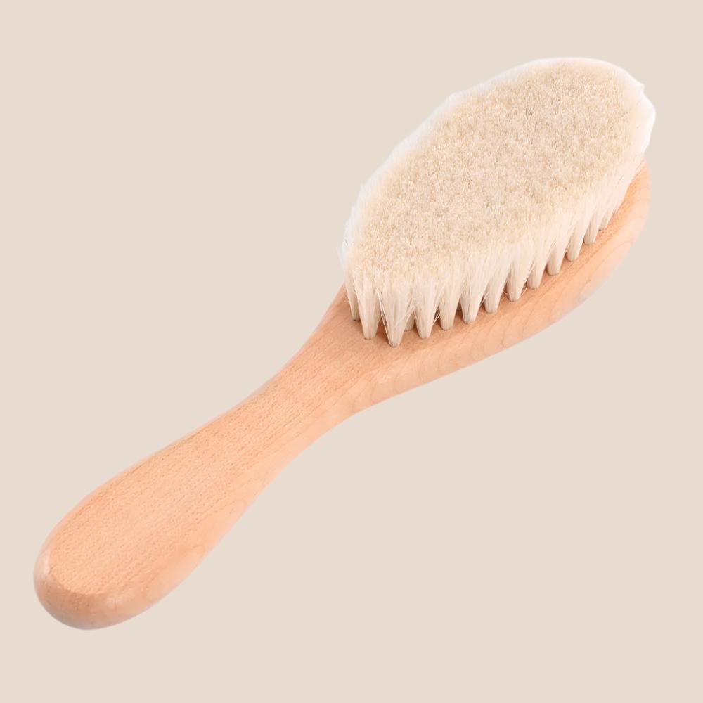 Cotton Craft baby hair brush Bamboo Baby Hair Brush Personalized and custom baby gifts