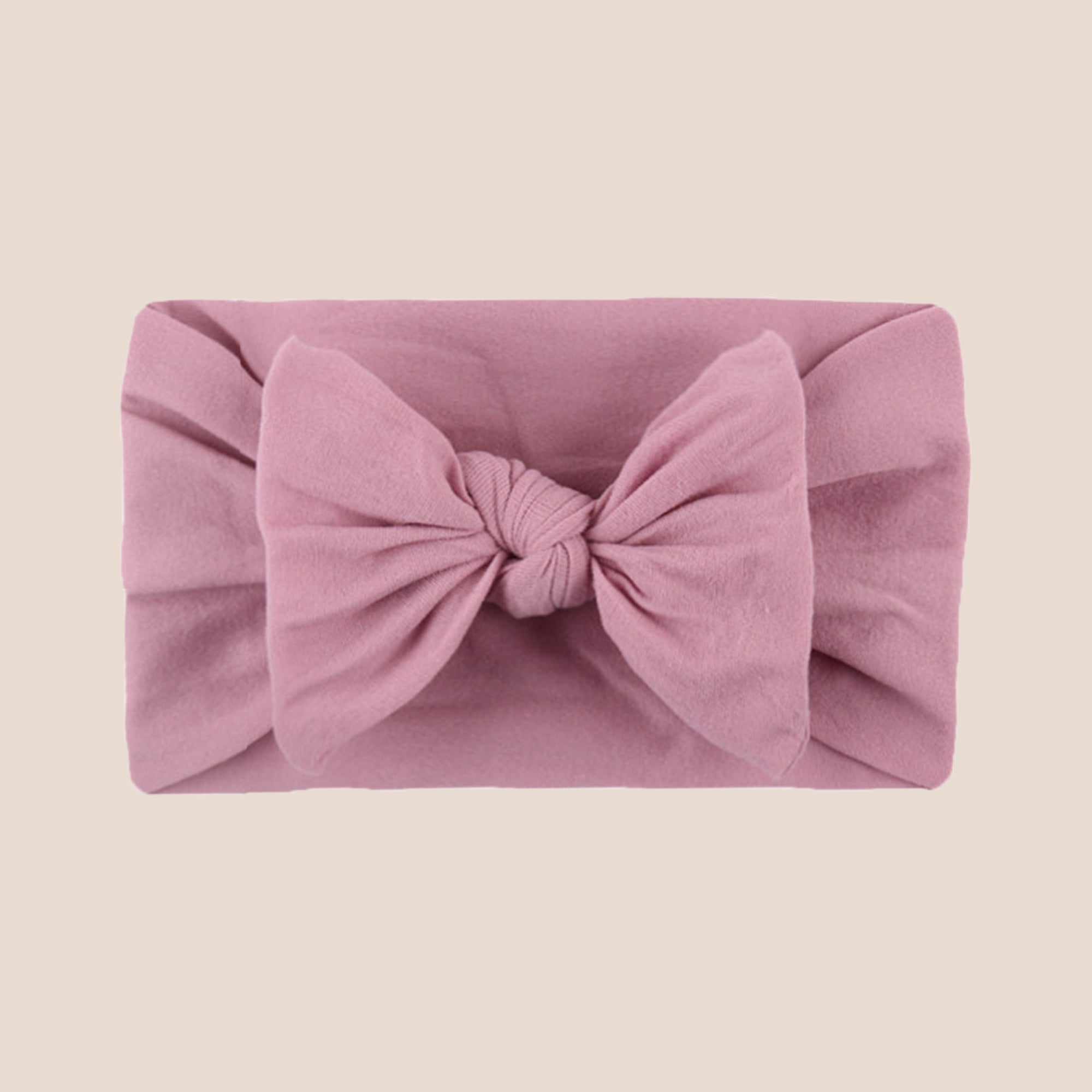 Knotted Bow Baby Headband