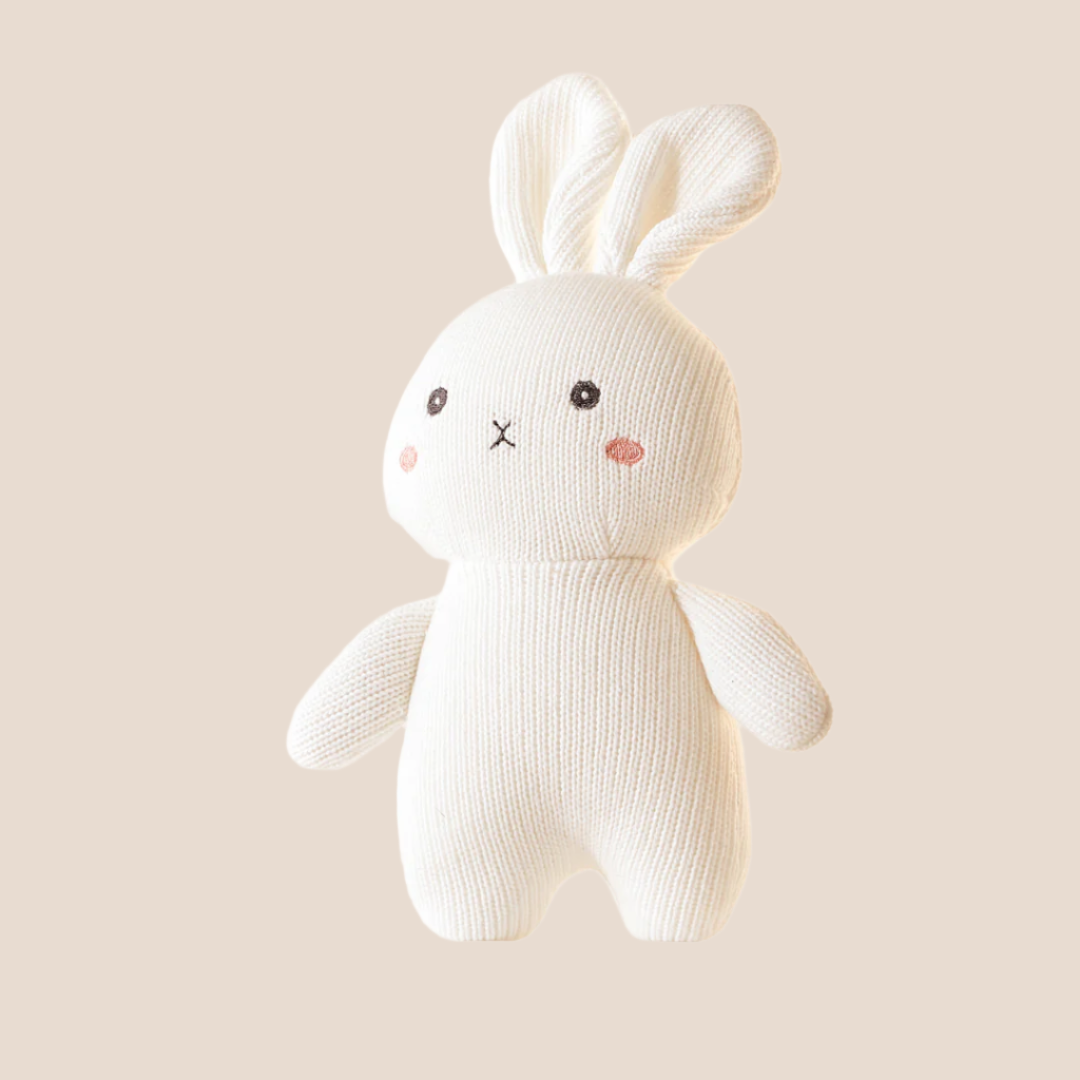 Cotton Snuggle Buddy Rattle Toy