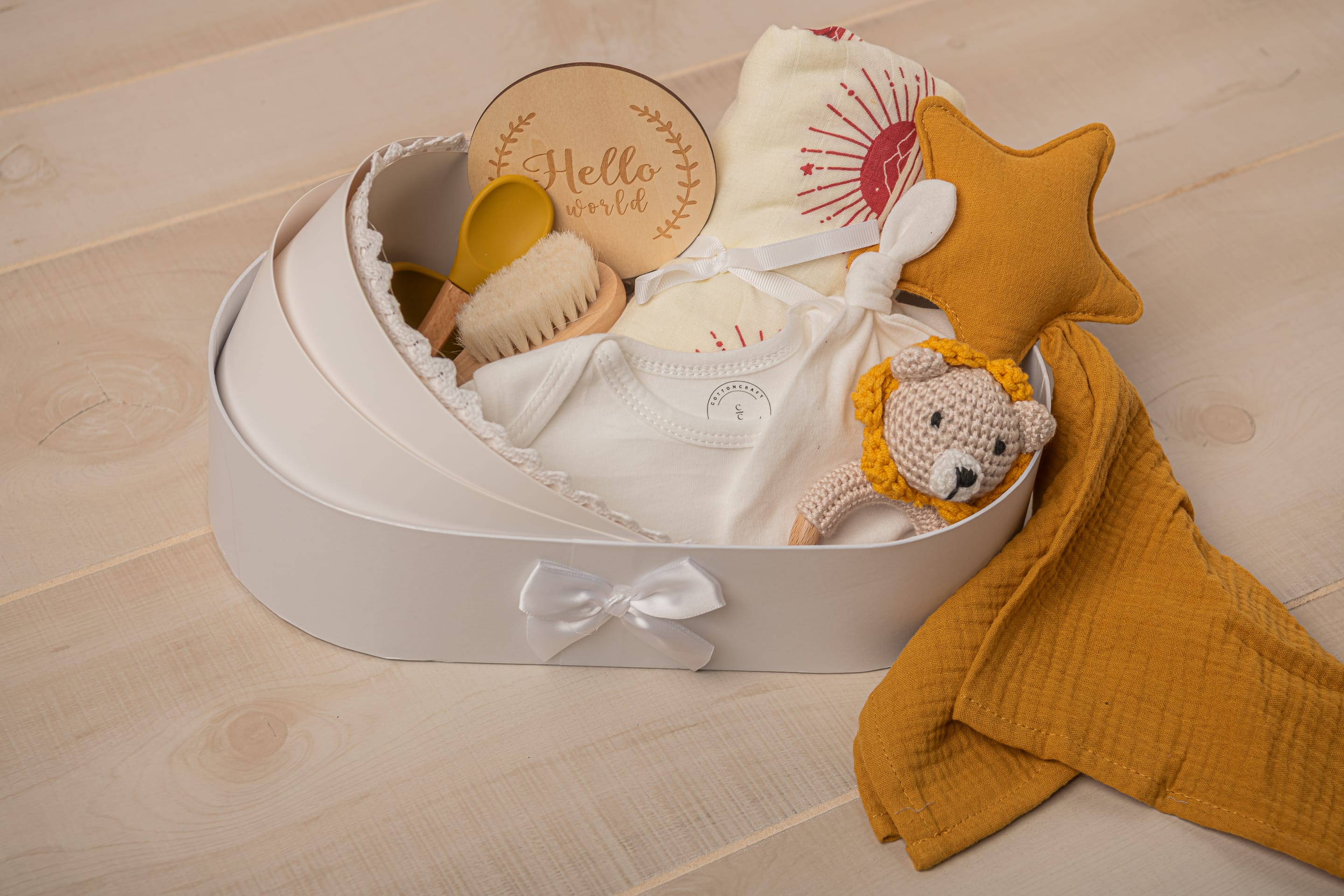 Cotton Craft baby gift bundle Luxe Baby Gift Baskets Personalized and custom baby gifts