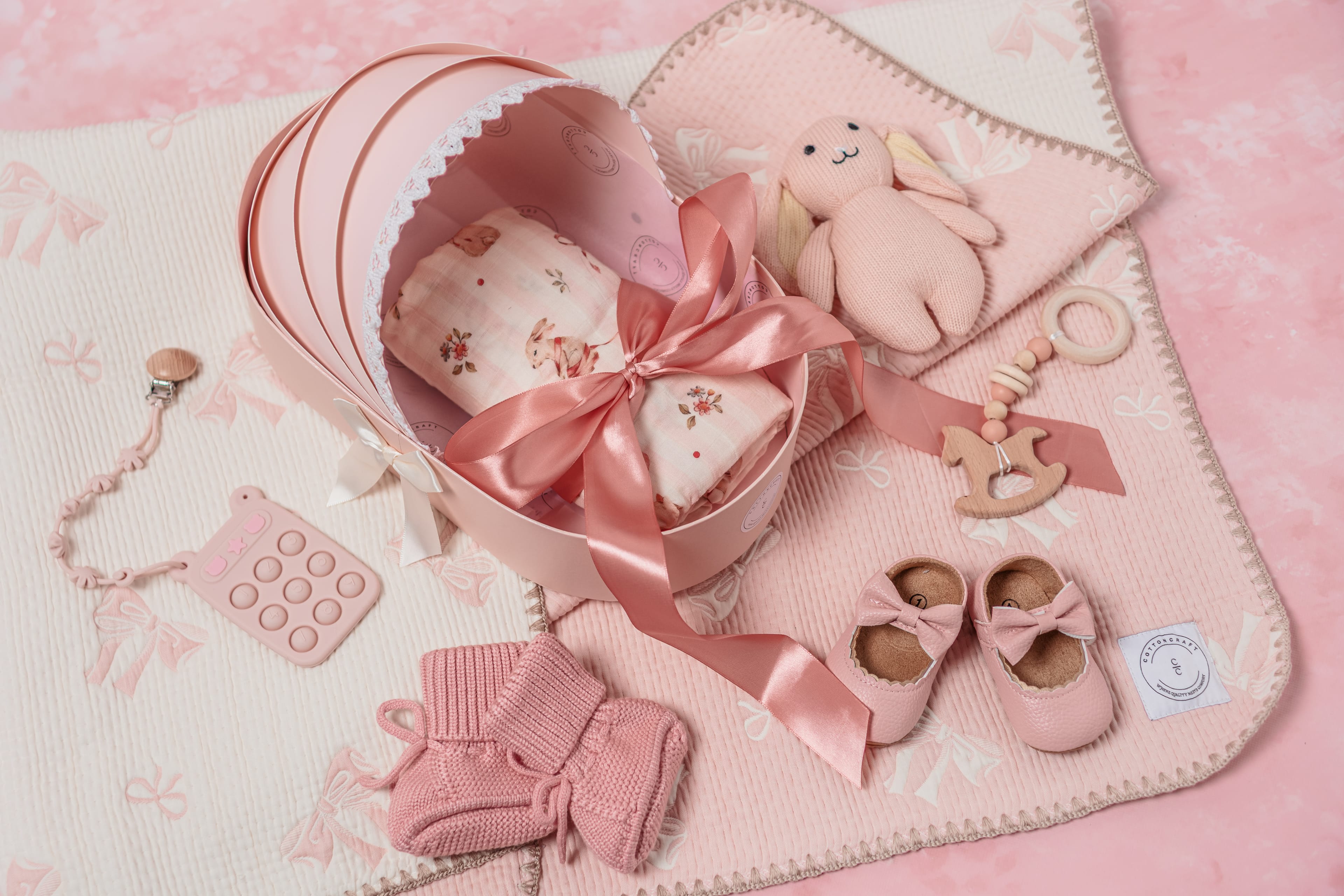 Cotton Craft baby gift box BUILD YOUR OWN GIFT BOX Personalized and custom baby gifts