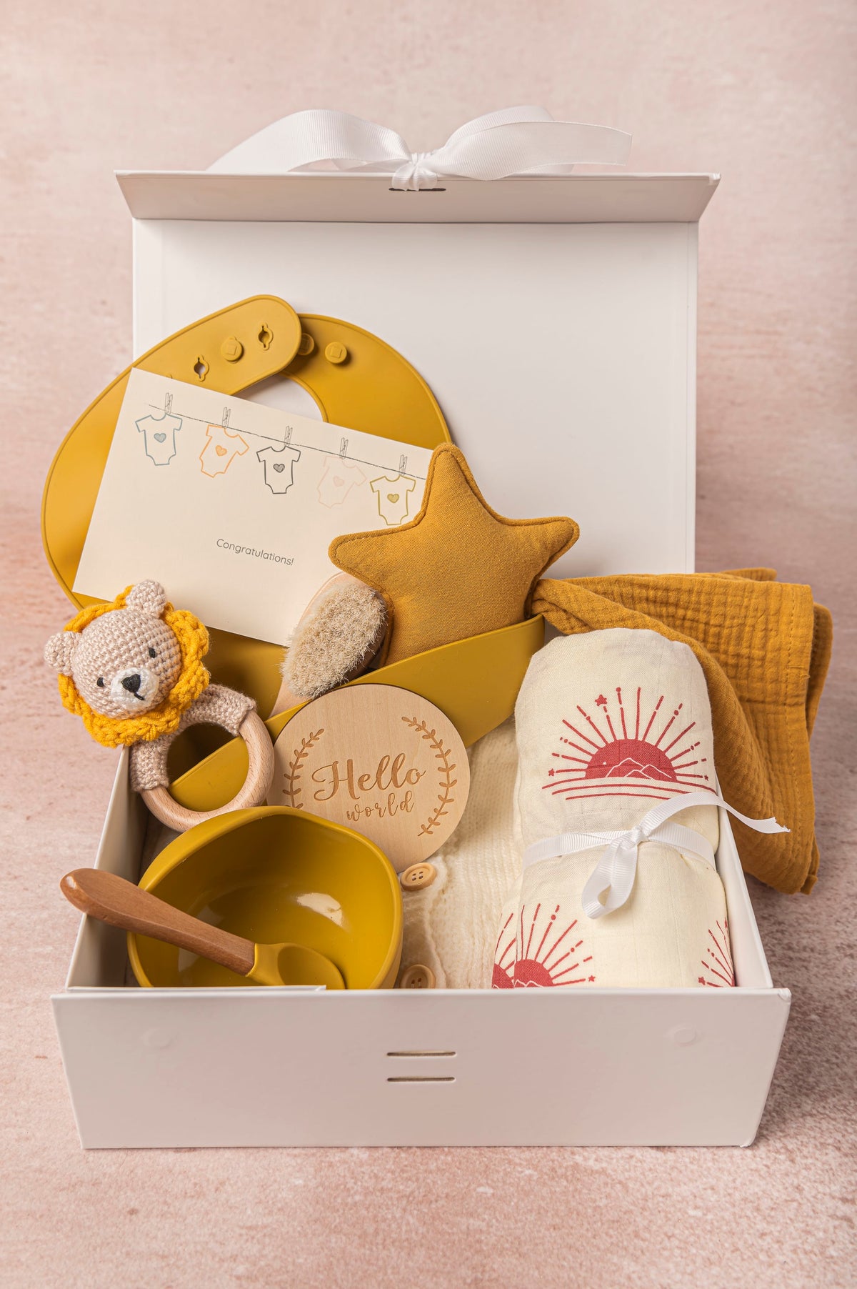 Cotton Craft baby gift bundle Luxe Baby Gift Baskets Personalized and custom baby gifts