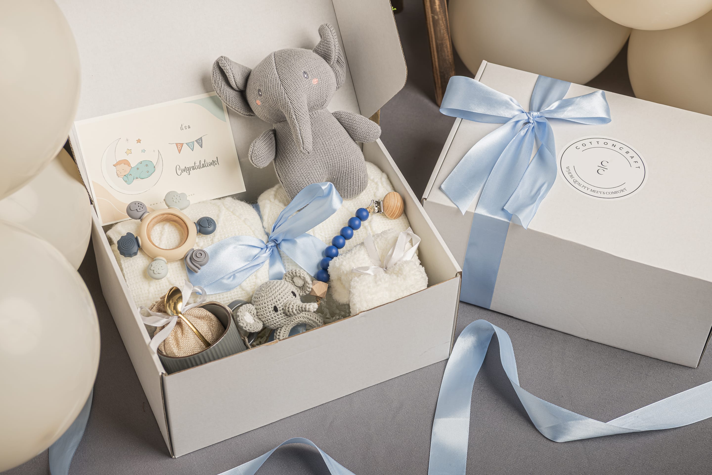 Cotton Craft Mom Gift Bundle The New Mom Comfort & Care Gift Bundle Personalized and custom baby gifts