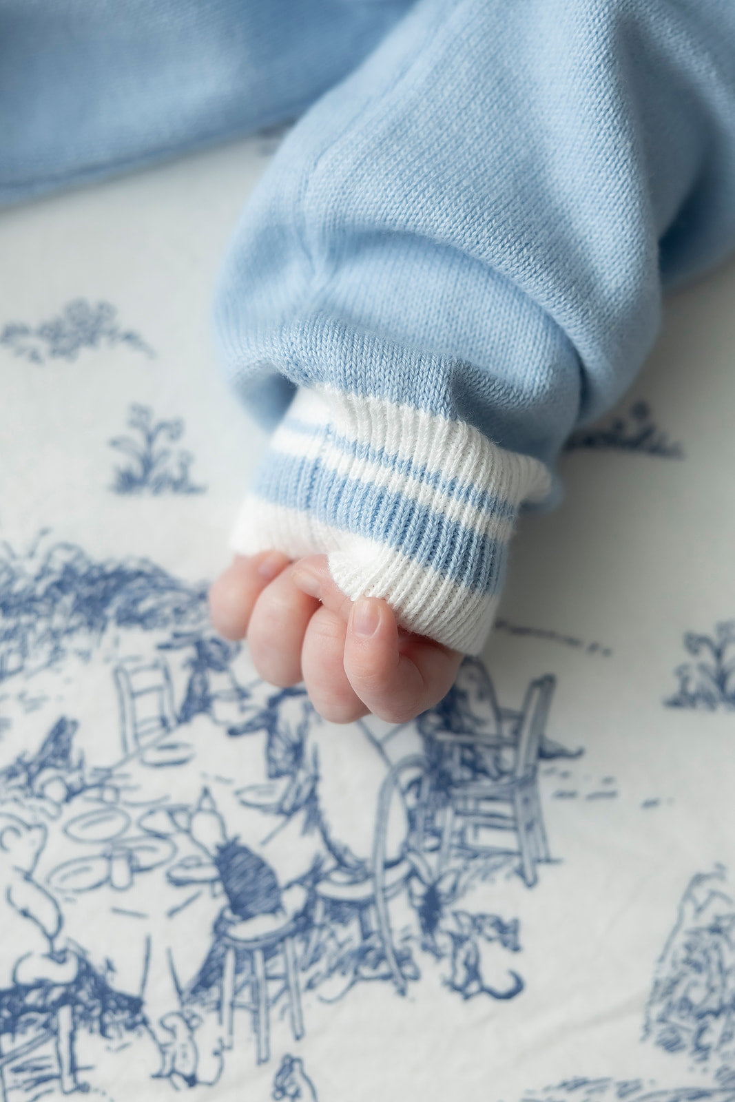 Cotton Baby Boy Polo Romper (0-6 Months)