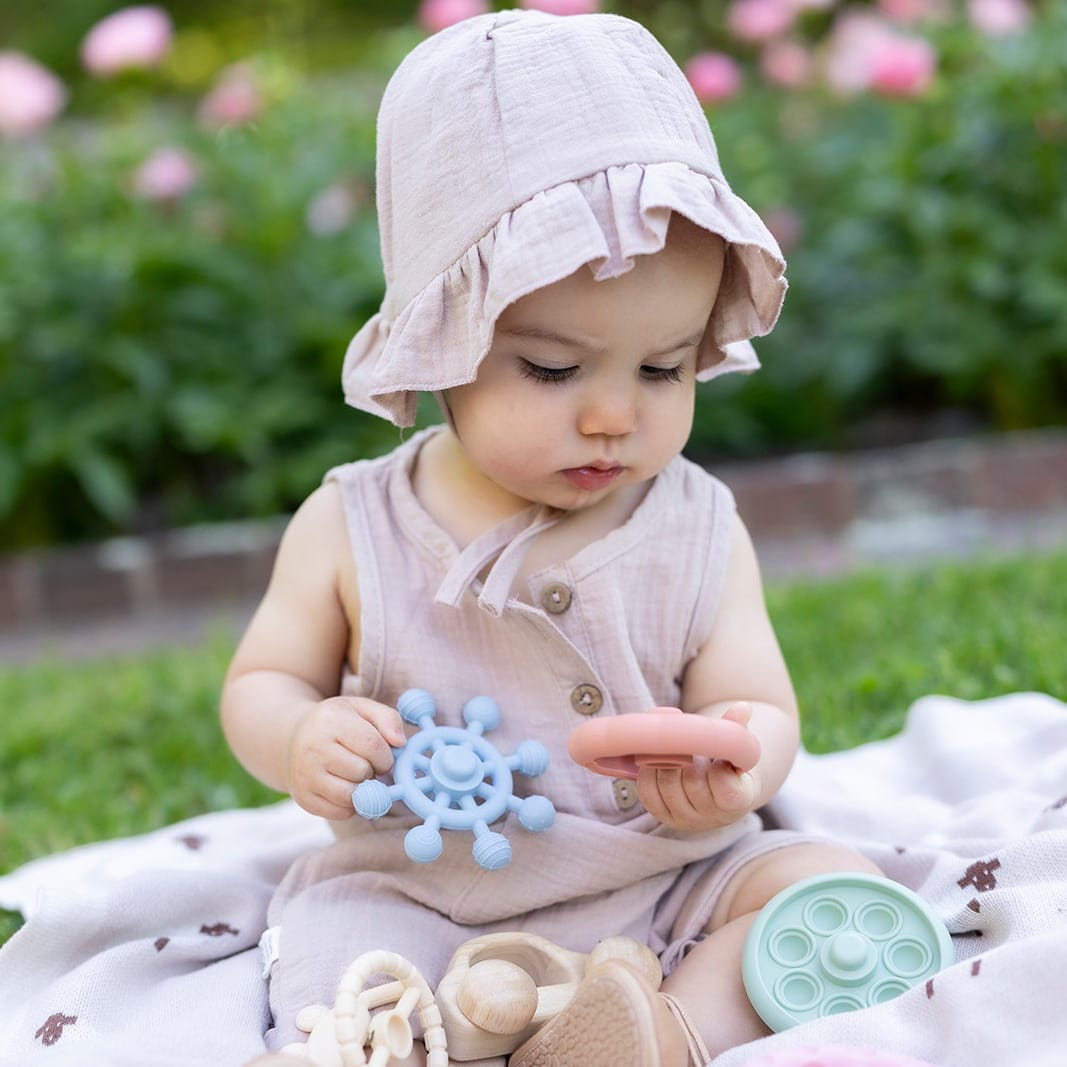 Cotton Craft baby apparel Cotton Jumpsuit with Matching Hat 0-3 Months Personalized and custom baby gifts