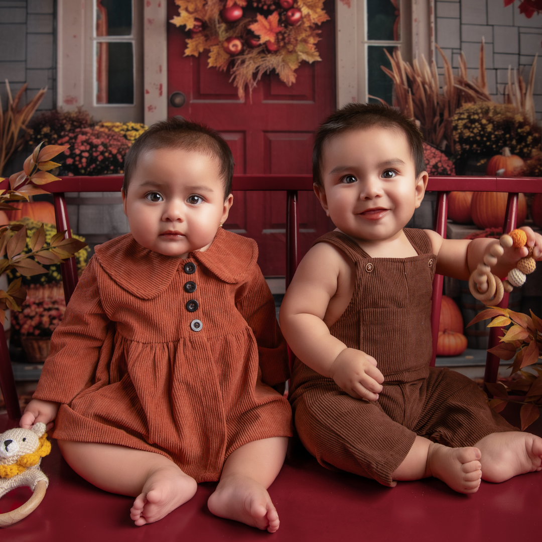 Baby Girl Corduroy Dress Gift Set