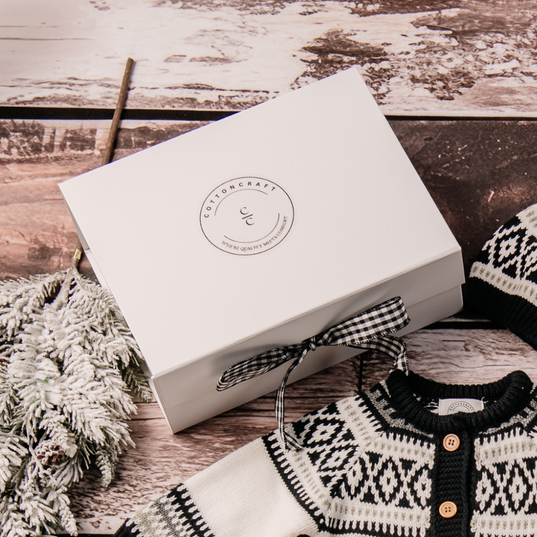 Chic Magnetic Baby Gift Boxes