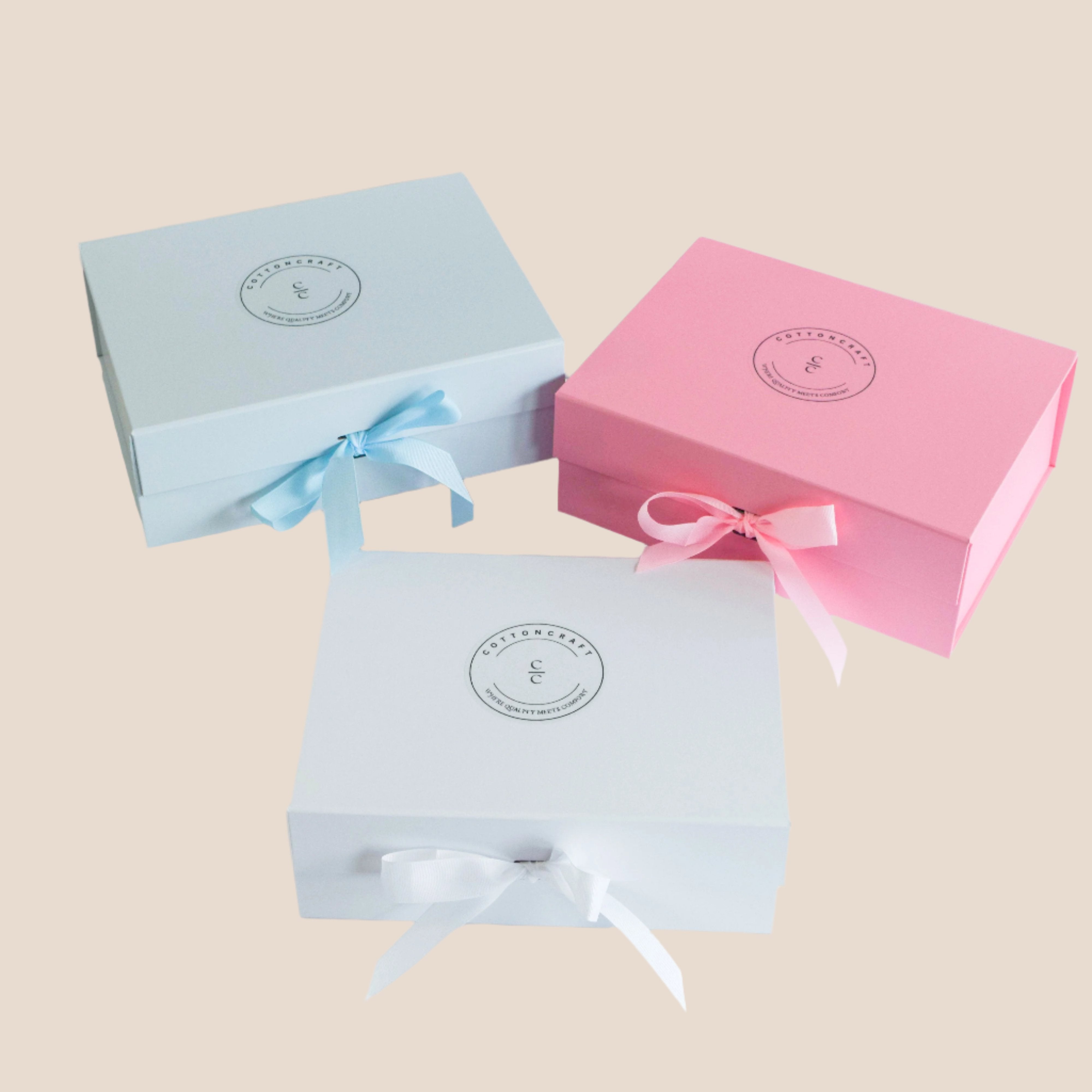 Chic Magnetic Baby Gift Box (Blue)