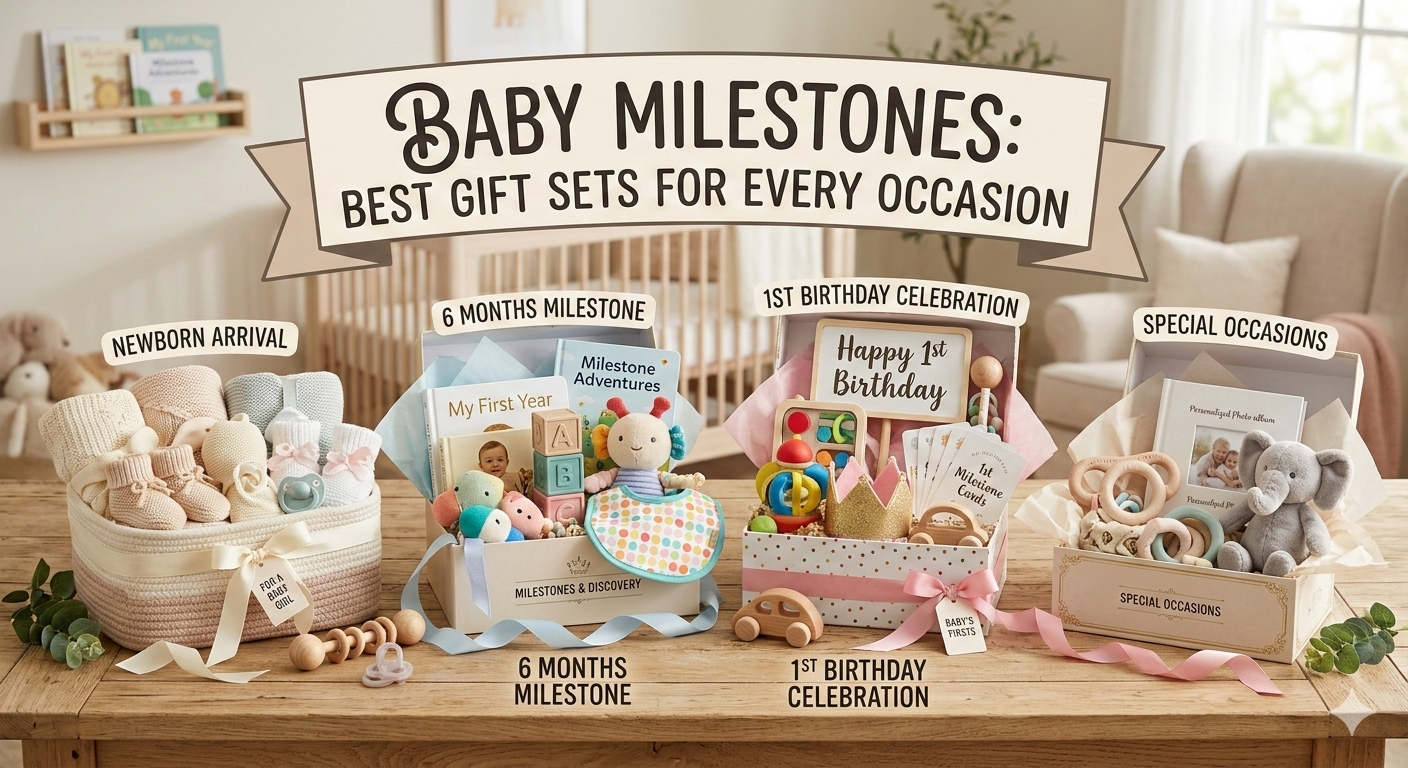 Baby Milestones: Best Gift Sets for Every Occasion