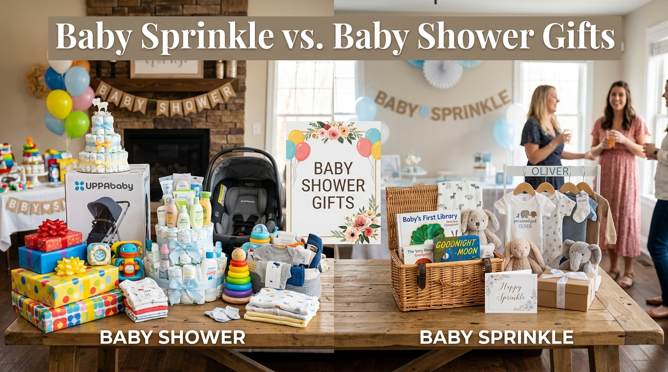 Baby Sprinkle vs. Baby Shower Gifts: What's the Difference?