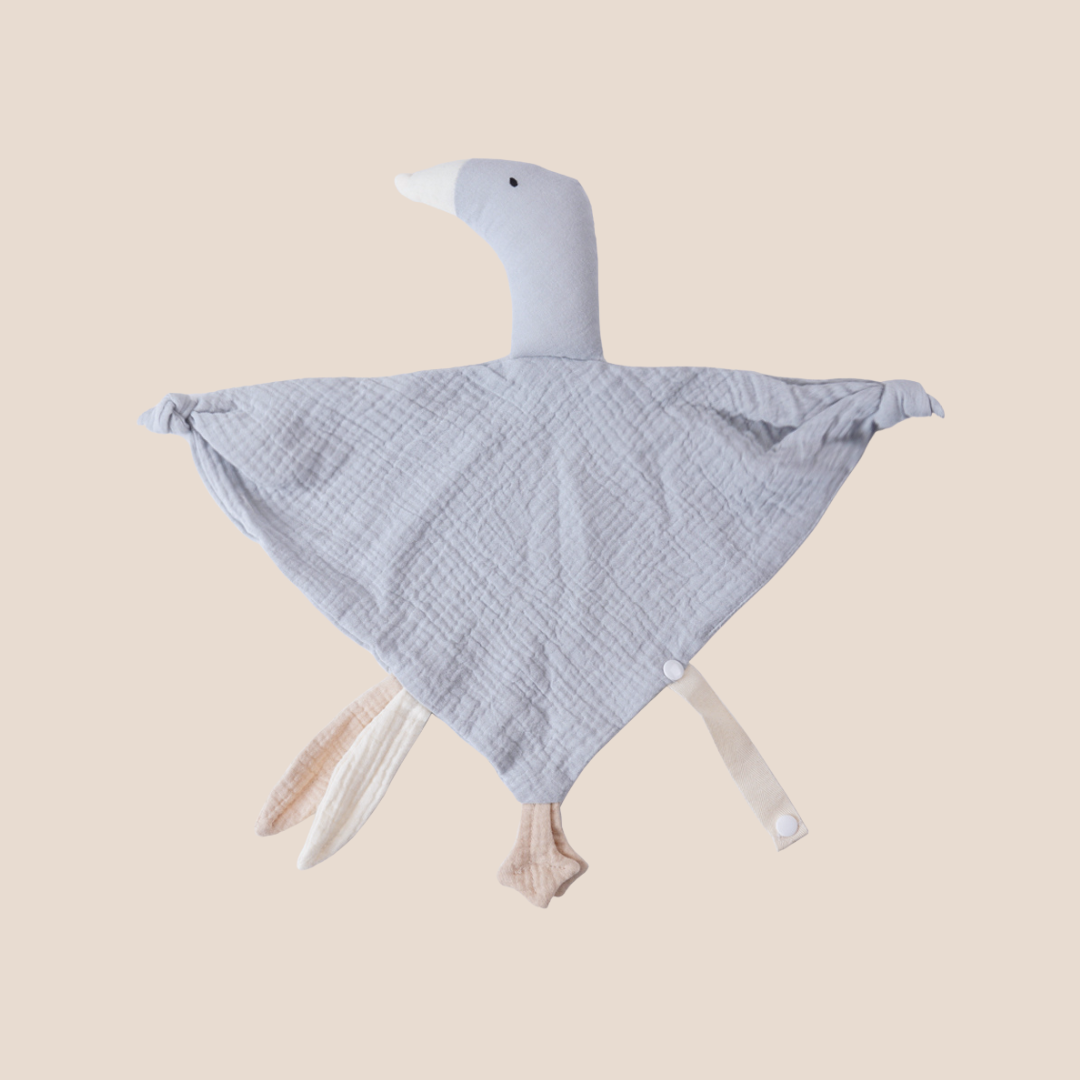 Muslin Cotton Goose Lovey – Soft Baby Security Blanket