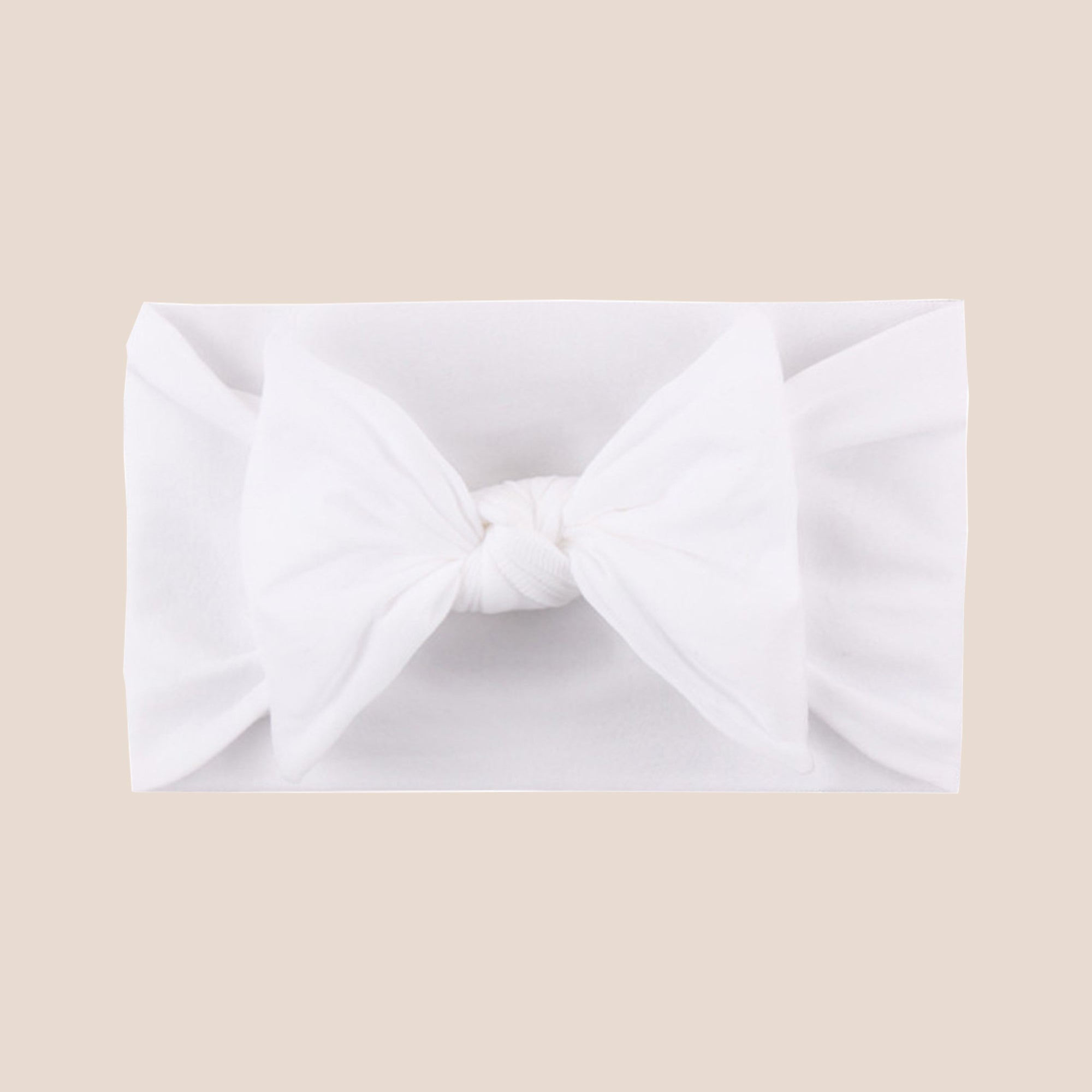 Knotted Bow Baby Headband
