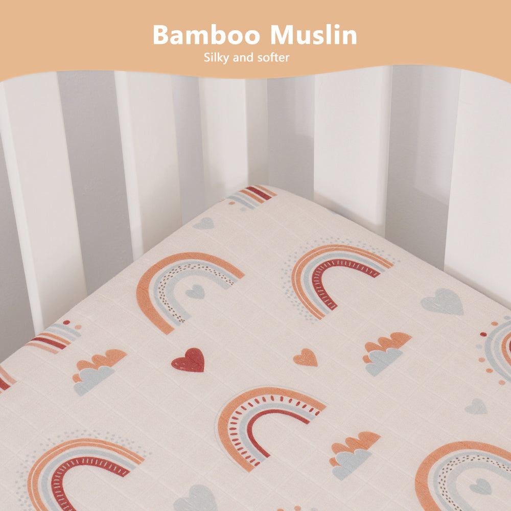 Bamboo Fitted Crib Sheets