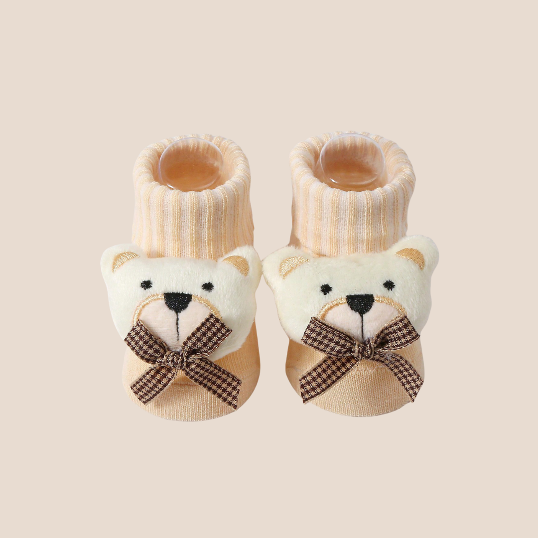 Snuggle Pals Plush Baby Socks Set