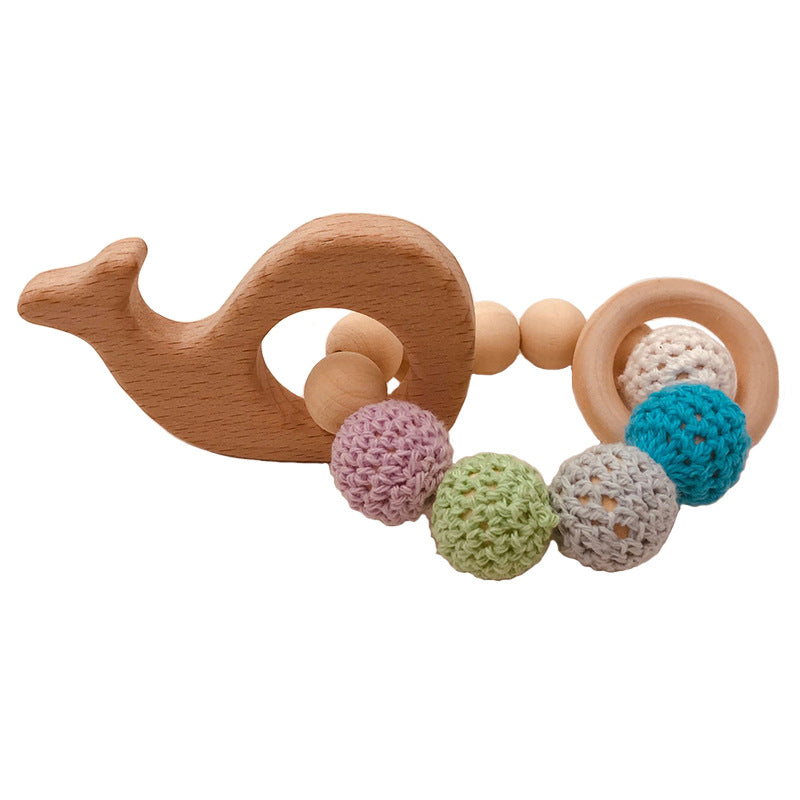 Knitted Baby Bracelet Toy