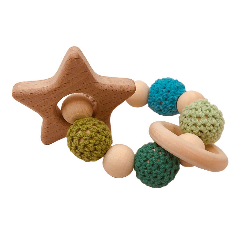 Knitted Baby Bracelet Toy