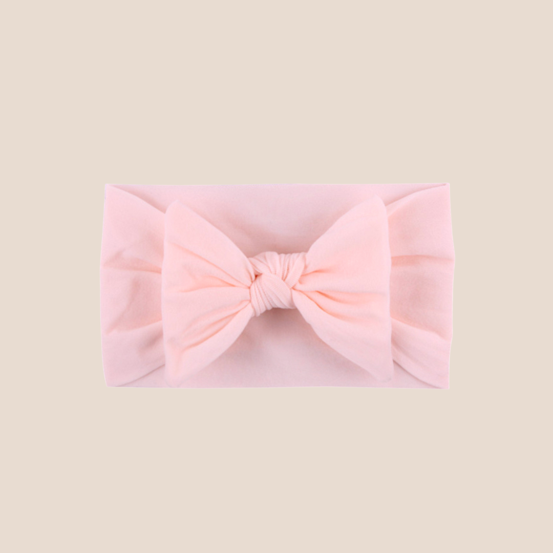 Knotted Bow Baby Headband