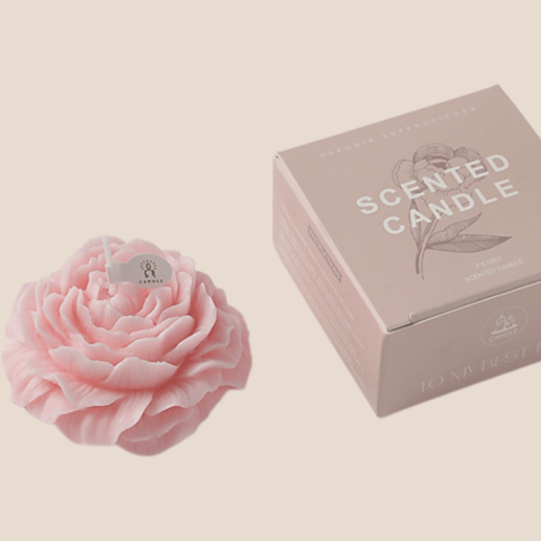 luxury candle for new moms floral scented wax candle