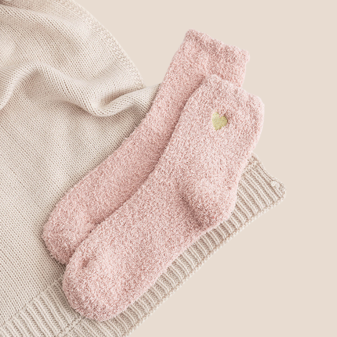 Cozy Plush Mom Socks - Gift Add-On for Newborn Gift Boxe