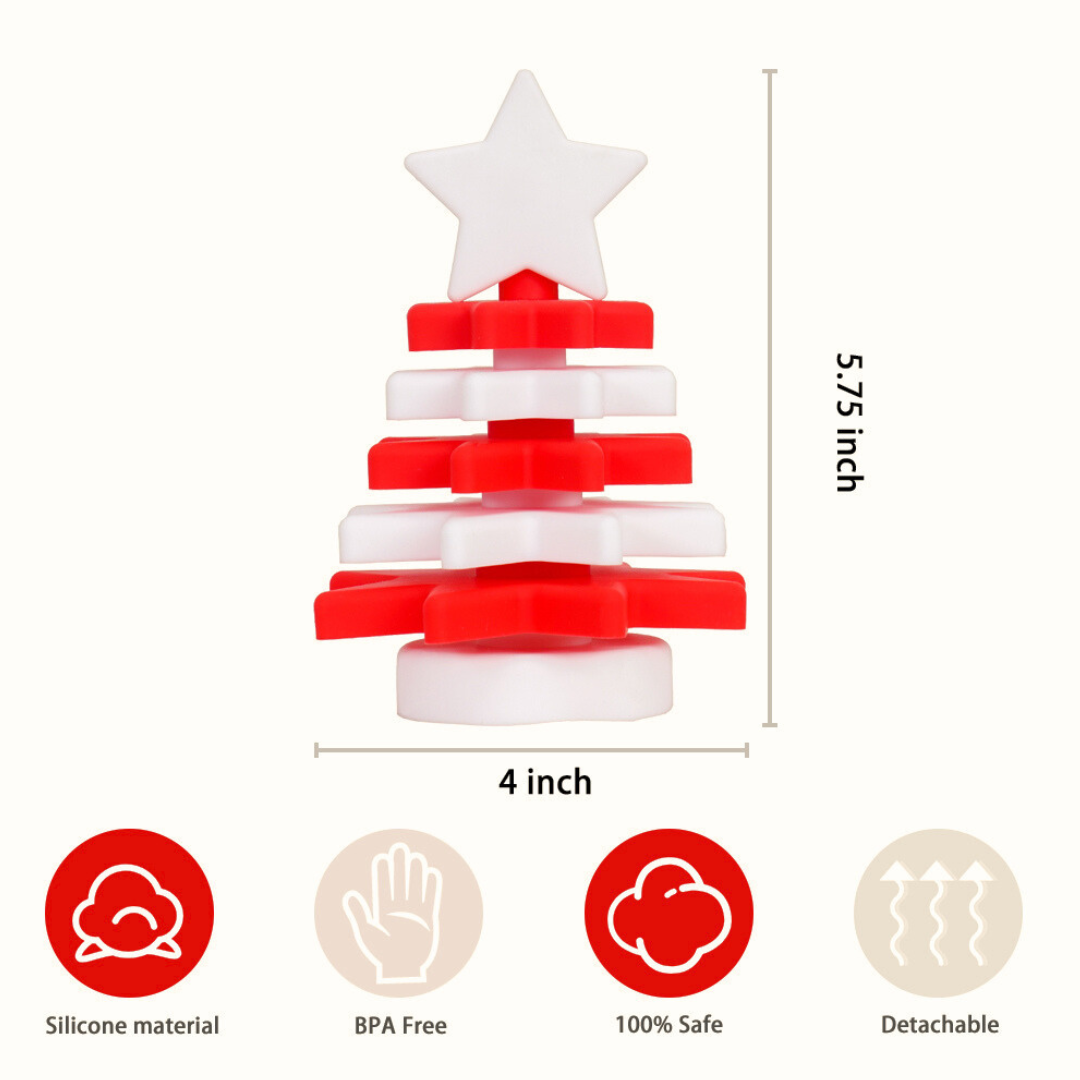 Baby Christmas Tree Stacking Toy